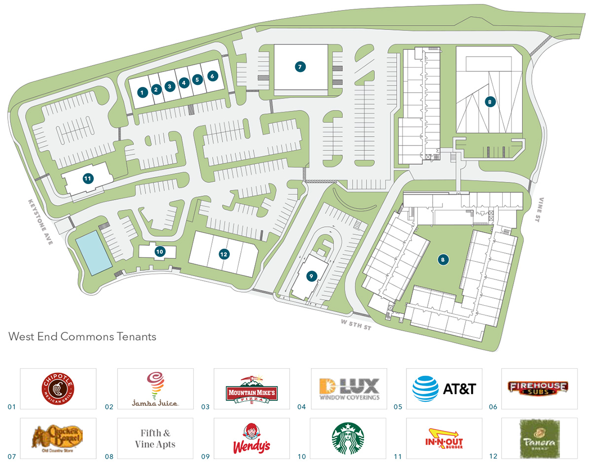 keystone commons site plan